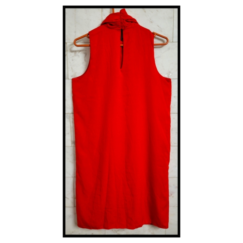 🌷Vero Moda Red Ruffled Dress🌷 - Picture 3 of 13